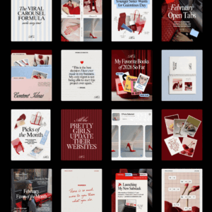 The Prosecco Social Media / Email Canva Templates thumbnail 2