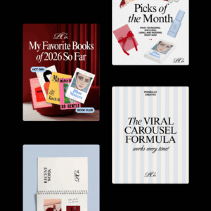 The Prosecco Social Media / Email Canva Templates thumbnail 0