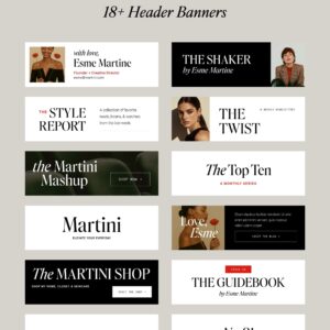 Martini Email Graphics (Canva) thumbnail 7