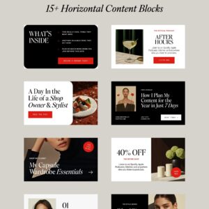 Martini Email Graphics (Canva) thumbnail 9