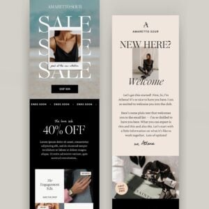 Amaretto Sour Email Graphics (Canva) thumbnail 0