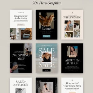 Amaretto Sour Email Graphics (Canva) thumbnail 6