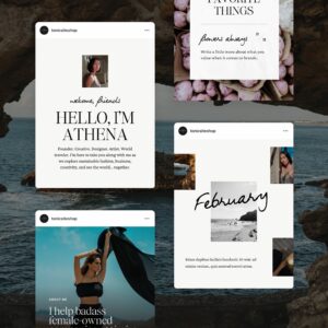 Amaretto Sour Social Media Canva Templates thumbnail 1
