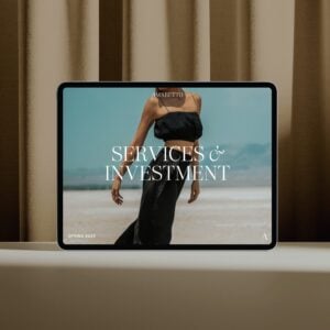 Amaretto Sour Pricing & Services Guide (Canva) thumbnail 5