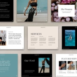 Amaretto Sour Pricing & Services Guide (Canva) thumbnail 2