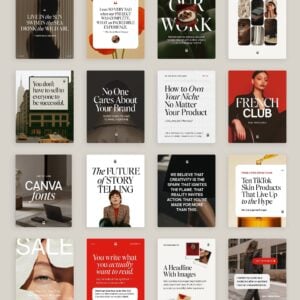 Martini Social Media Canva Templates thumbnail 4