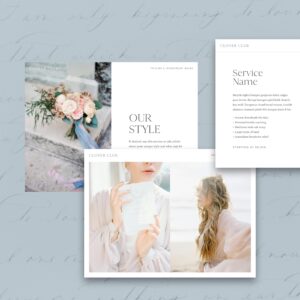 Clover Club Pricing & Services Guide (Canva) thumbnail 3