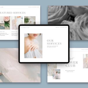 Clover Club Pricing & Services Guide (Canva) thumbnail 2