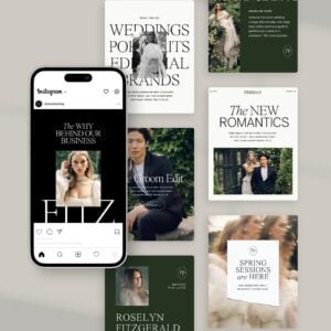 Fitzgerald Social Media Canva Templates thumbnail 0