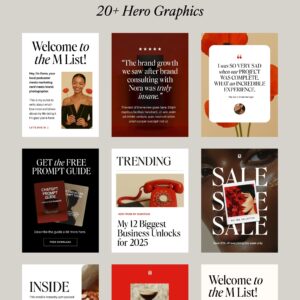 Martini Email Graphics (Canva) thumbnail 6