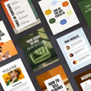 The TONIC Lead Magnet Template - Colorful thumbnail 1