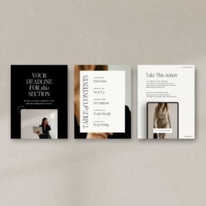 The TONIC Lead Magnet Template - Neutral thumbnail 2