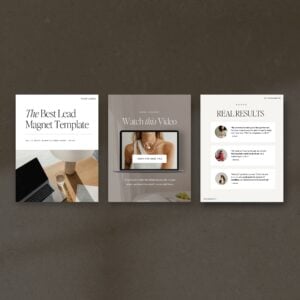 The TONIC Lead Magnet Template - Neutral thumbnail 4