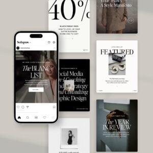 Lillet Blanc Social Media Canva Templates thumbnail 0