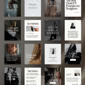 Lillet Blanc Social Media Canva Templates thumbnail 3