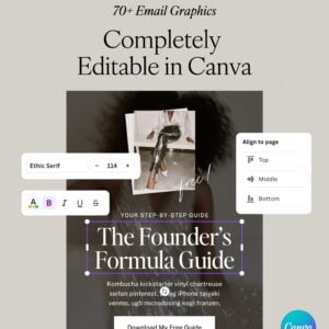 Lillet Blanc Email Graphics (Canva) thumbnail 3