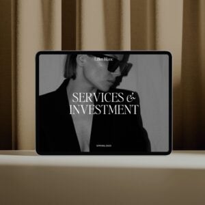 Lillet Blanc Pricing & Services Guide (Canva) thumbnail 5