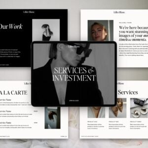 Lillet Blanc Pricing & Services Guide (Canva) thumbnail 4