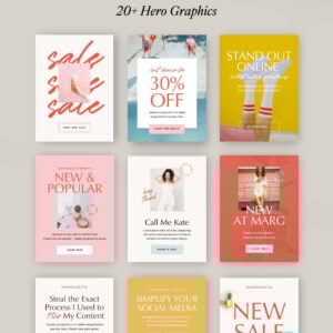 Margarita Email Graphics (Canva) thumbnail 6