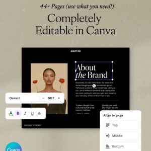 Martini Pricing & Services Guide (Canva) thumbnail 1