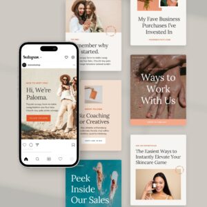 Paloma Social Media Canva Templates thumbnail 0