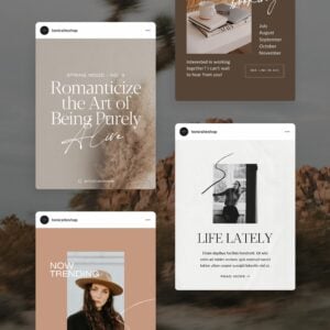 Paper Plane Social Media Canva Templates thumbnail 1
