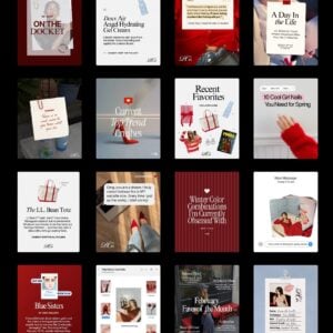 The Prosecco Social Media / Email Canva Templates thumbnail 3