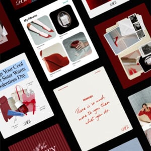 The Prosecco Social Media / Email Canva Templates thumbnail 1