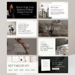 The Speaking + Presentation Canva Slide Deck thumbnail 2