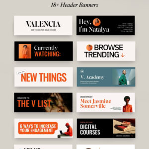Valencia Email Graphics (Canva) thumbnail 7