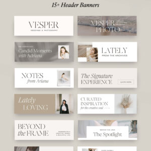 Vesper Email Graphics (Canva) thumbnail 7