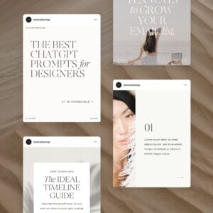 Vesper Social Media Canva Templates thumbnail 1