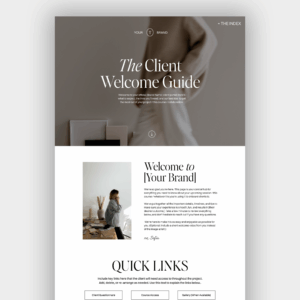 Client Welcome Page thumbnail 0