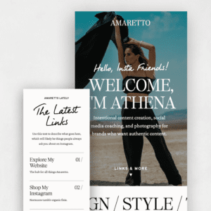 Amaretto Sour Links / Landing Page thumbnail 0