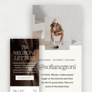 Negroni Links / Landing Page thumbnail 0