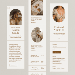 Sahara Links / Landing Page thumbnail 2